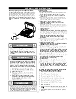 Preview for 21 page of Member's Mark MG3208SLP Operator'S Manual