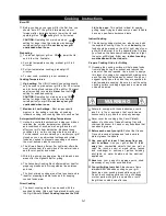 Preview for 27 page of Member's Mark MG3208SLP Operator'S Manual