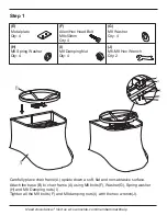 Предварительный просмотр 4 страницы Member's Mark Townsend GC-41007-3PC Assembly Manual