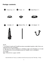 Предварительный просмотр 4 страницы Member's Mark UA3824308RZTRLD-SS Assembly Manual