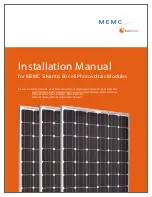 MEMC SunEdison MEMC-M235AMA Installation Manual preview