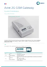 Предварительный просмотр 25 страницы Memco Avire 2G GSM Installation Manual