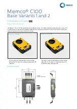 Memco C100 BASE1 Installation Manual предпросмотр