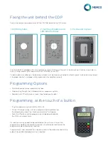 Preview for 3 page of Memco C100 BASE1 Installation Manual