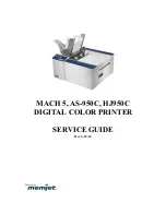 Memjet AS-950C Service Manual preview