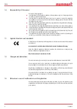 Preview for 6 page of Memmert CDP115 Operating Manual