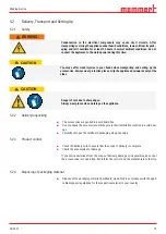 Preview for 19 page of Memmert CDP115 Operating Manual