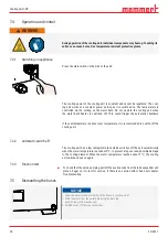 Preview for 54 page of Memmert CDP115 Operating Manual