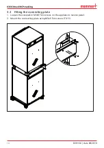 Предварительный просмотр 10 страницы Memmert HCP Series Assembly Instructions For Stacking