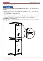 Предварительный просмотр 11 страницы Memmert HCP Series Assembly Instructions For Stacking