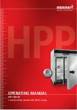 Memmert HPP 108 Operating Manual preview