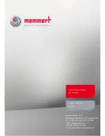 Preview for 64 page of Memmert hpp 1400 Operating Instructions Manual