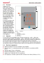 Предварительный просмотр 11 страницы Memmert IF 110 PLUS Operating Instructions Manual