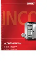 Предварительный просмотр 1 страницы Memmert INCO 108 Operating Manual