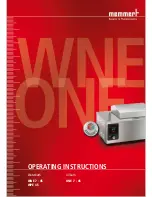 Memmert ONE 10 Operating Instructions Manual предпросмотр