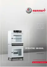 Memmert VO Series Operating Manual preview