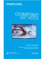 Memorex CrystalVision MLT5552 Owner'S Manual предпросмотр