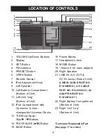 Preview for 4 page of Memorex iTrek Mi3001 Instructions Manual