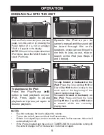 Preview for 10 page of Memorex iTrek Mi3001 Instructions Manual