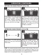 Preview for 13 page of Memorex iTrek Mi3001 Instructions Manual