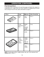 Preview for 14 page of Memorex iTrek Mi3001 Instructions Manual