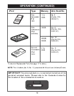 Preview for 15 page of Memorex iTrek Mi3001 Instructions Manual