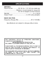 Preview for 18 page of Memorex iTrek Mi3001 Instructions Manual