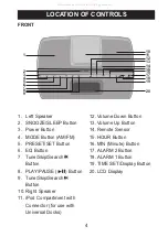 Preview for 5 page of Memorex iWakeUp Mi4014 User Manual