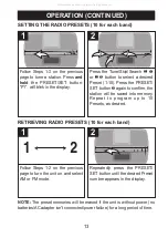 Preview for 14 page of Memorex iWakeUp Mi4014 User Manual