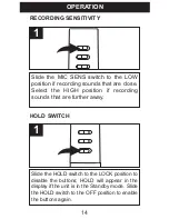 Preview for 15 page of Memorex MB2059B - Digital Voice Recorder User Manual