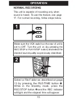 Preview for 16 page of Memorex MB2059B - Digital Voice Recorder User Manual