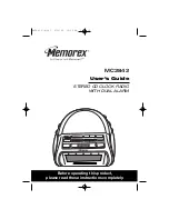 Предварительный просмотр 1 страницы Memorex MC2842 - MC CD Clock Radio User Manual