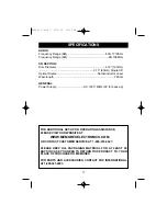 Preview for 18 page of Memorex MC2842 - MC CD Clock Radio User Manual