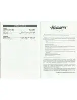 Предварительный просмотр 10 страницы Memorex MC2850 Manual