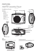 Memorex MCA330 Installation Manual предпросмотр