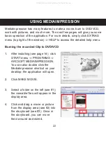 Preview for 23 page of Memorex MCC228RSBLK - Camcorder - 720p User Manual