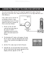 Предварительный просмотр 28 страницы Memorex MCC228RSBLK - Camcorder - 720p User Manual