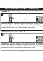 Preview for 31 page of Memorex MCC228RSBLK - Camcorder - 720p User Manual