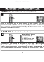 Preview for 32 page of Memorex MCC228RSBLK - Camcorder - 720p User Manual