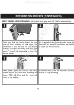 Preview for 51 page of Memorex MCC228RSBLK - Camcorder - 720p User Manual