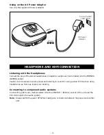 Предварительный просмотр 4 страницы Memorex MD6440-01CP Operating Instructions Manual