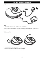 Предварительный просмотр 6 страницы Memorex MD6440-01CP Operating Instructions Manual