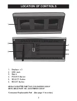 Preview for 3 page of Memorex MDF0153 - 1.5IN Trio Series Digital Photo Frame User Manual