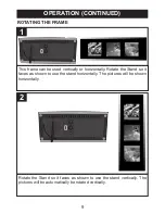 Preview for 9 page of Memorex MDF0153 - 1.5IN Trio Series Digital Photo Frame User Manual