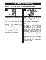 Preview for 11 page of Memorex MDF1061-WLS User Manual