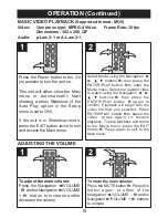 Preview for 15 page of Memorex MDF1061-WLS User Manual