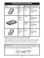 Preview for 62 page of Memorex Mi1111 - Micro System User Manual