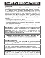 Preview for 2 page of Memorex Mi1112 User Manual