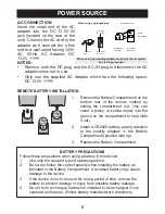 Preview for 6 page of Memorex Mi1112 User Manual