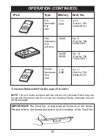 Preview for 22 page of Memorex Mi1112 User Manual